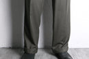 "RALPH LAUREN"wide tapered slacks