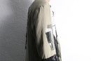 "Re:make" patchwork tailored jacket