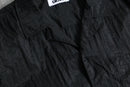 2000s DKNY wrinkle open collar nylon shirt