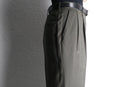 "RALPH LAUREN"wide tapered slacks