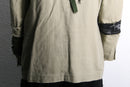 "Re:make" patchwork tailored jacket