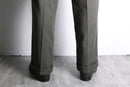 "RALPH LAUREN"wide tapered slacks