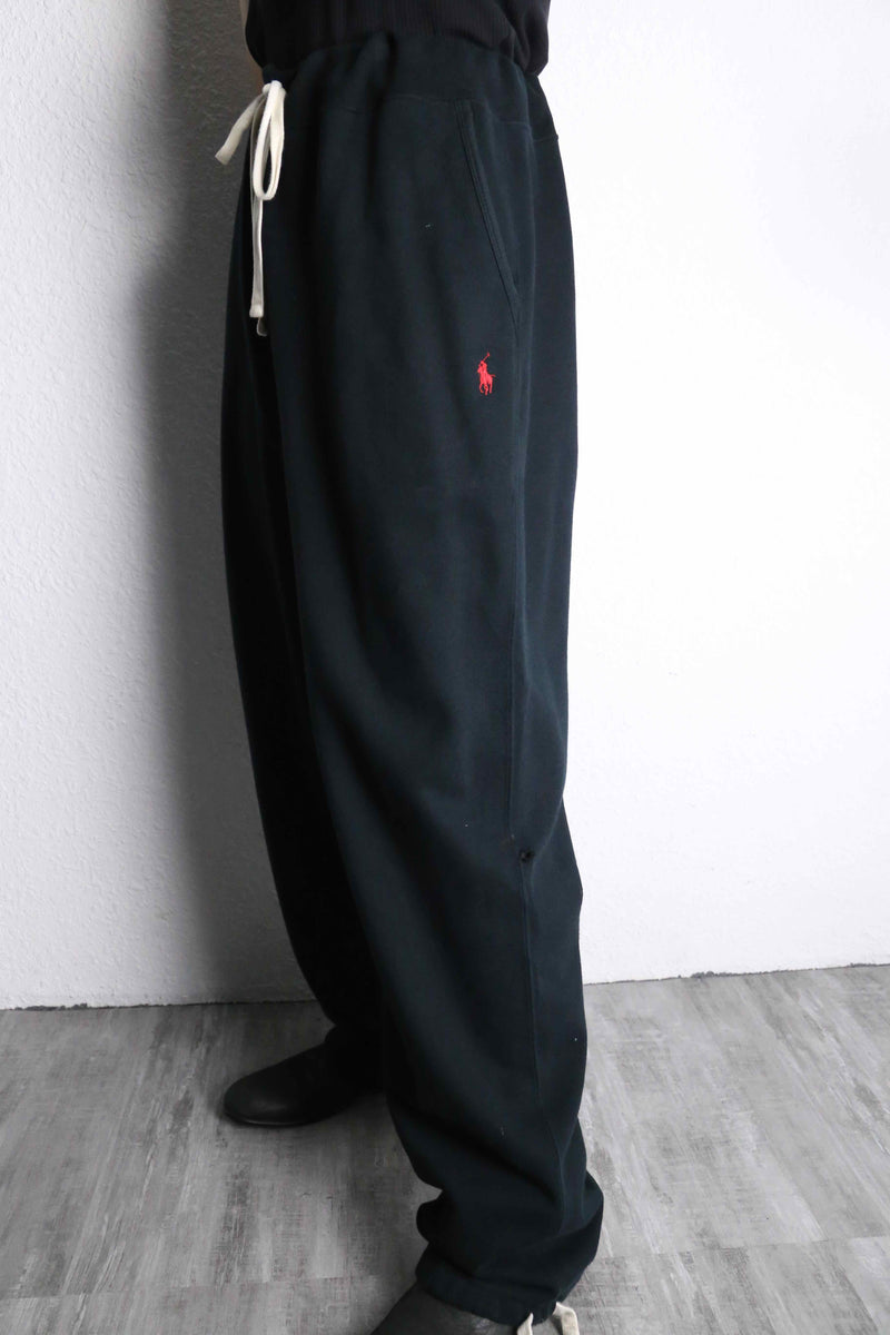 “Polo by Ralph Lauren” black wide sweat pants