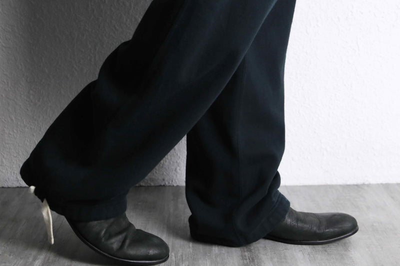 “Polo by Ralph Lauren” black wide sweat pants