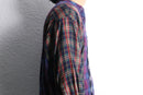 "Re:make" docking gather check shirt