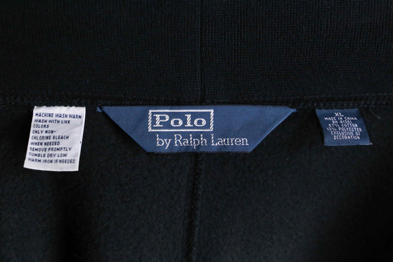 “Polo by Ralph Lauren” black wide sweat pants