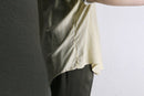 knit collar stripe s/s shirt