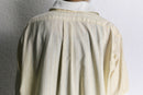 knit collar stripe s/s shirt