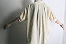 knit collar stripe s/s shirt