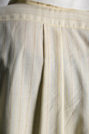 knit collar stripe s/s shirt
