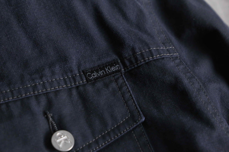 1990-00s Calvin Klein Jeans puffer tracker jacket