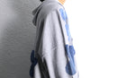 "Re:make" flower patch zip hoodie