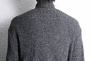 suede knit hybrid blouson