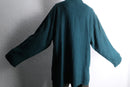 relaxed deep green linen shirt jacket