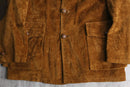 70’s “Sears” corduroy × fake suede jacket