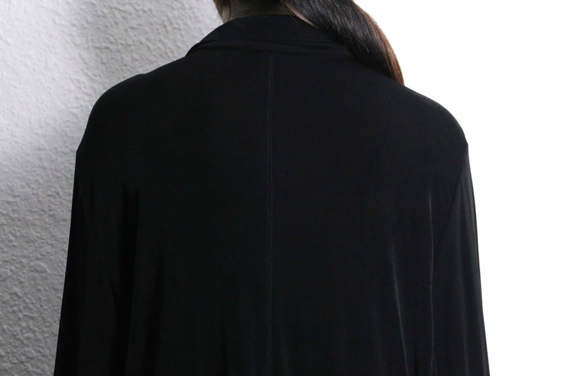 "chico's" acetate stitch embroidery flower design zip up jacket
