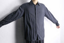 charcoal rayon long sleeve shirt