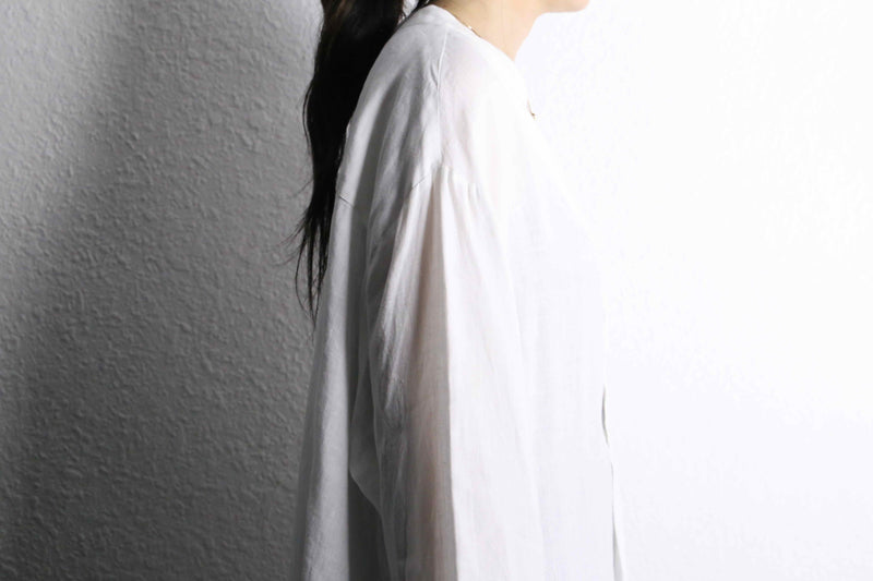 white color linen shirts pullover