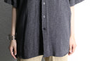 dark gray graph check rayons/s shirt