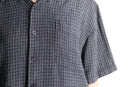 dark gray graph check rayons/s shirt