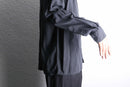 charcoal rayon long sleeve shirt
