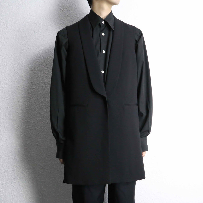 black color shawl collar middle best
