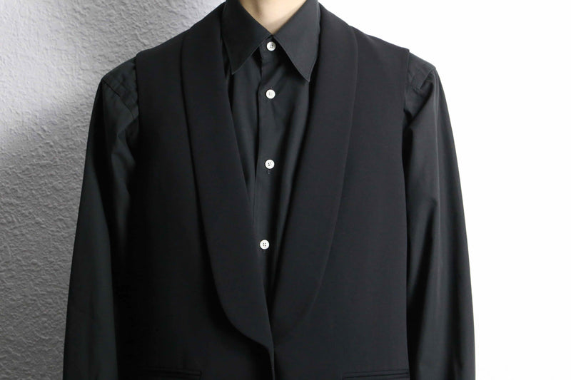 black color shawl collar middle best