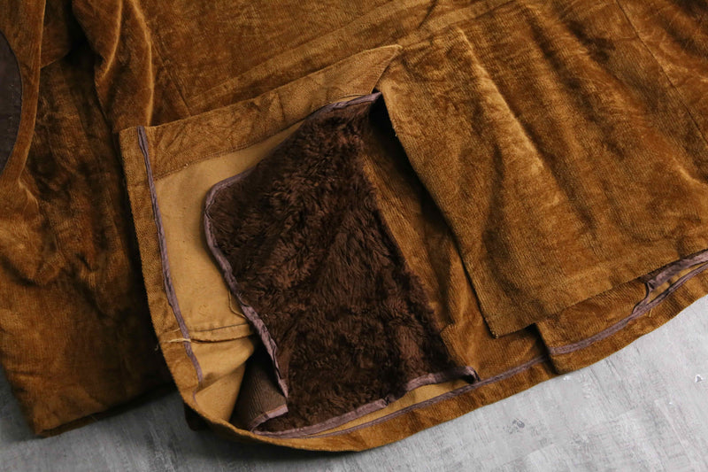 70’s “Sears” corduroy × fake suede jacket