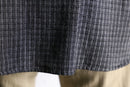 dark gray graph check rayons/s shirt