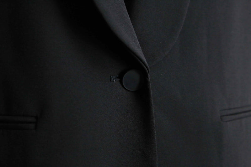 black color shawl collar middle best