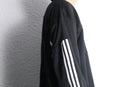 "Re:make" track patchwork pullover
