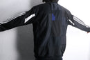 "Re:make" track patchwork pullover