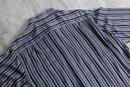 1990s LANVIN mulch color stripe shirt