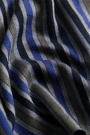 1990s LANVIN mulch color stripe shirt