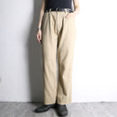 beige fade stripe cotton pants