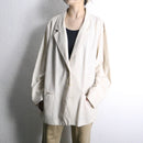 Linen easy tailored jacket