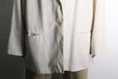 Linen easy tailored jacket