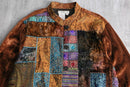 switch design velour shirt jacket