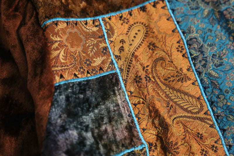 switch design velour shirt jacket