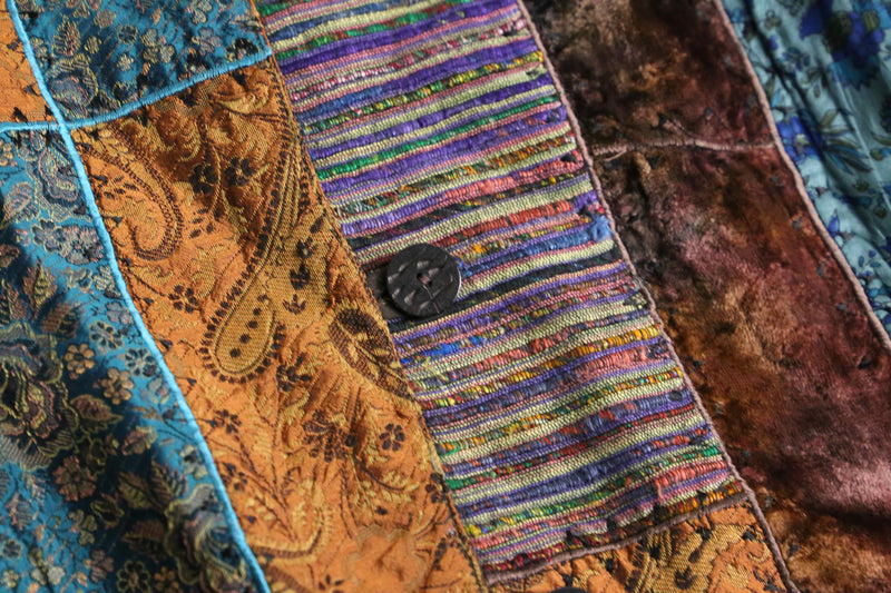 switch design velour shirt jacket