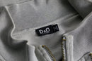 2000s D&G double zip design sweat