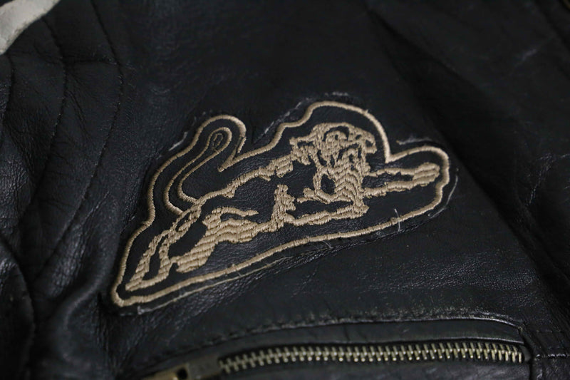 1990s racing leather jacket