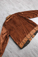 switch design velour shirt jacket