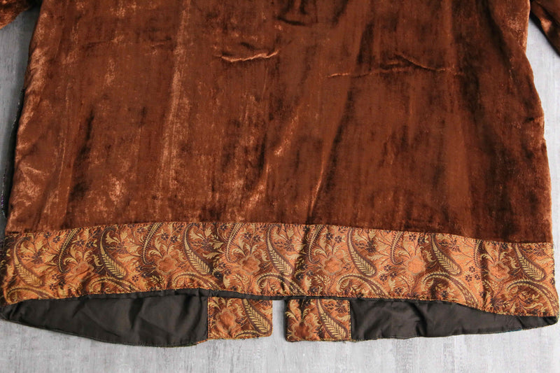 switch design velour shirt jacket