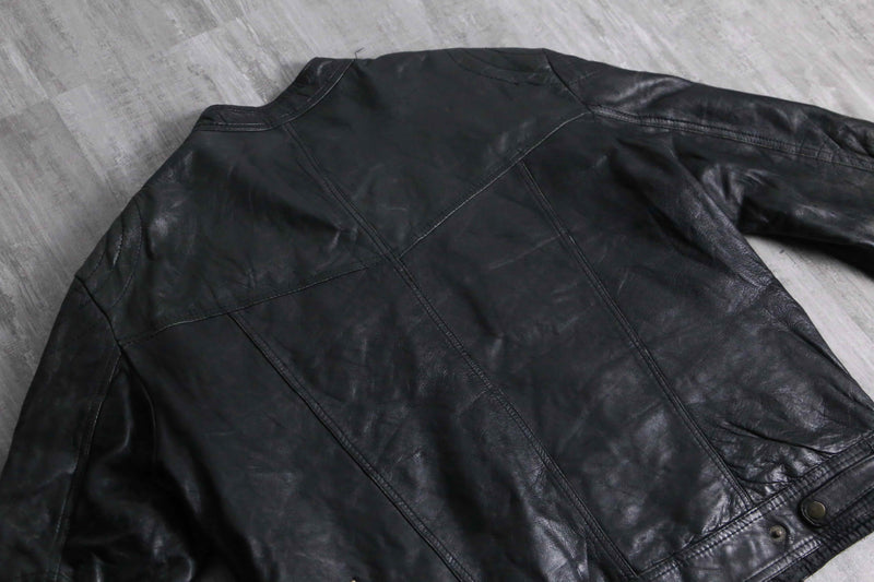 1990s racing leather jacket