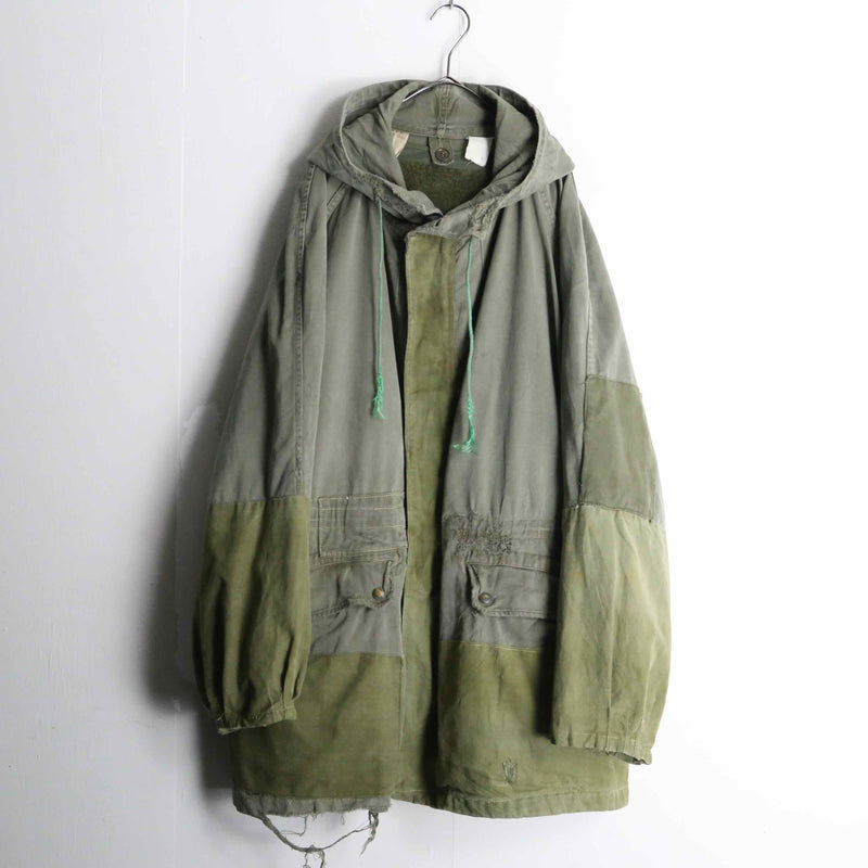 "French army M-64" twill cotton field parker