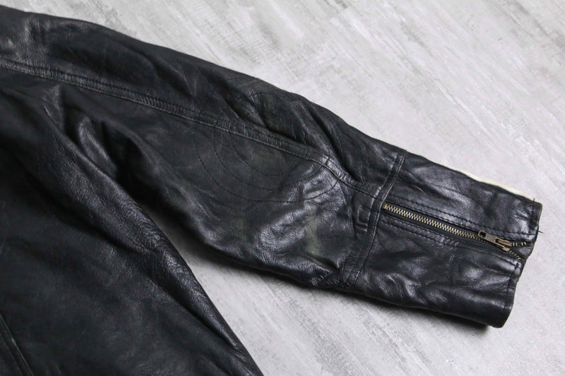 1990s racing leather jacket