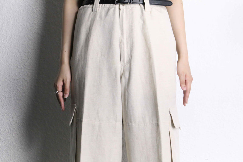 ivory color cargo pants