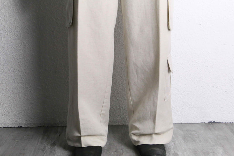 ivory color cargo pants