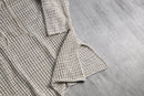 2000s lace up openwark knit pull